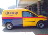 KK Lodgit Car Branding